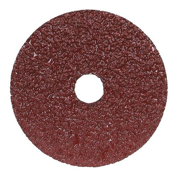 Norton Abrasives Fiber Disc, 5 in Dia, 7/8 in Arbor,PK25 05539510684