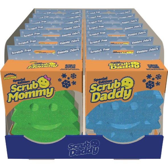Scrub Daddy Winter Special Edition Display (14 Piece) FG0509901014CS0EN01 625901
