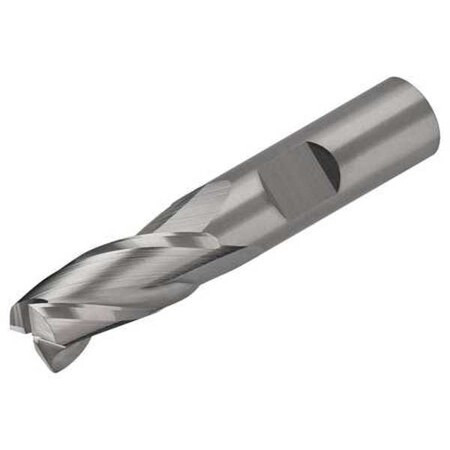 Micro 100 Carbide End Mill,Dia 1/8 In,Cut L 1/2 In EMS-125-4