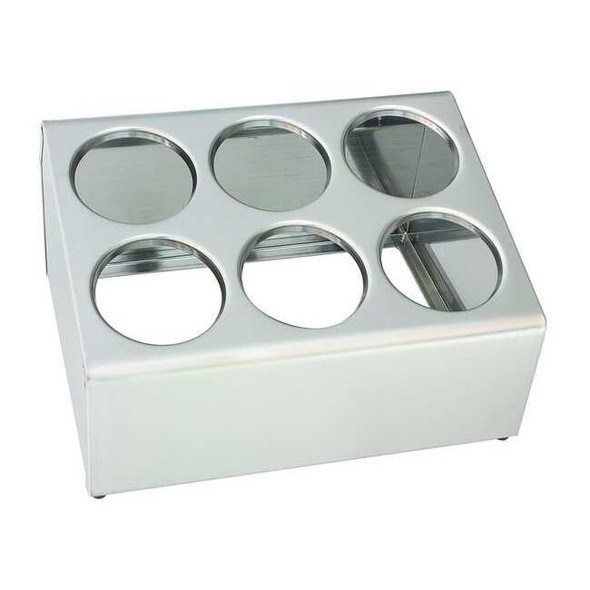 Crestware Flatware Dispenser,8 x 15 in,Silver CFD6