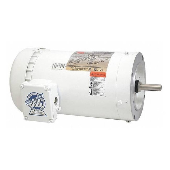 Dayton Washdown Motor,TEFC,2 HP,1725 rpm,56C 48ZJ97