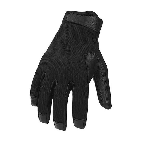 Canine Rope Handler Glove, Black, XL, 1 PR