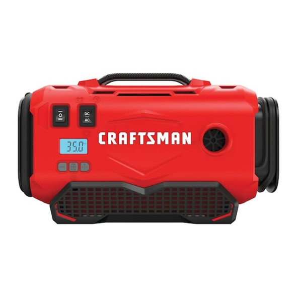 Craftsman Inflator, 160 psi, 20V DC, 20" Hose CMCE520B