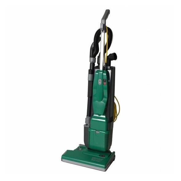 Bissell Commercial Upright Vacuum, 15" Cleaning W, 41 ft Cord BGU1500T