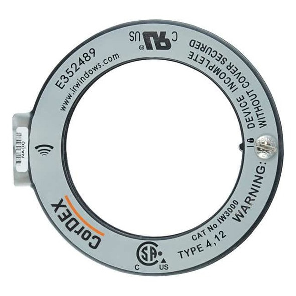 Cordex Round IR Window, Crystal IW3000
