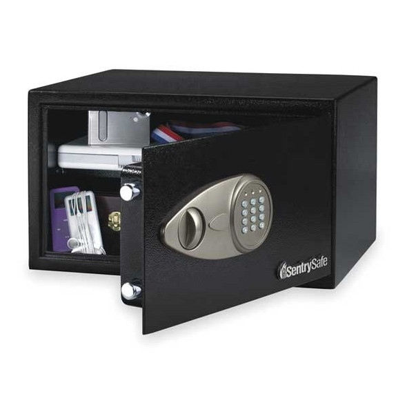 Sentry Safe Safe, 0.98 cu ft, 24 lb, Not Rated Fire Rating X105P