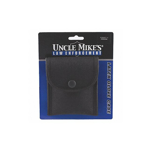 Uncle Mikes Single Glove Pouch,Black,Nylon 88871 Uncle Mikes Single Glove Pouch,Black,Nylon 88871