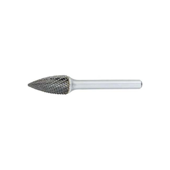 Osg Carbide Bur,12mm Cut Dia.,RH Cut 804-5000-60