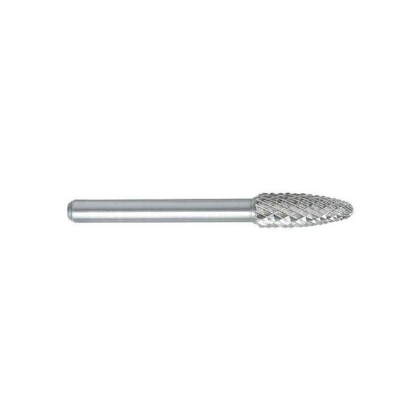 Osg Carbide Bur,Pointed Tree,3/16 in. 820-0003