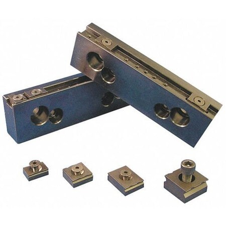 Mitee-Bite Products Steel Vise Jaw Set,Versagrip,6in,PK2 32166