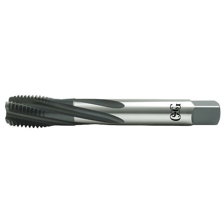 Spiral Flute Tap, M36-4.00, Modified Bottoming, Metric Coarse, 5 Flutes, Oxide