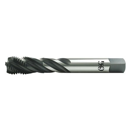 Spiral Flute Tap, M36-4.00, Modified Bottoming, Metric Coarse, 5 Flutes, Oxide