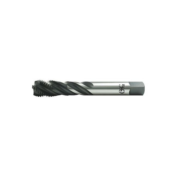 Spiral Flute Tap, M42-4.50, Modified Bottoming, Metric Coarse, 5 Flutes, Oxide