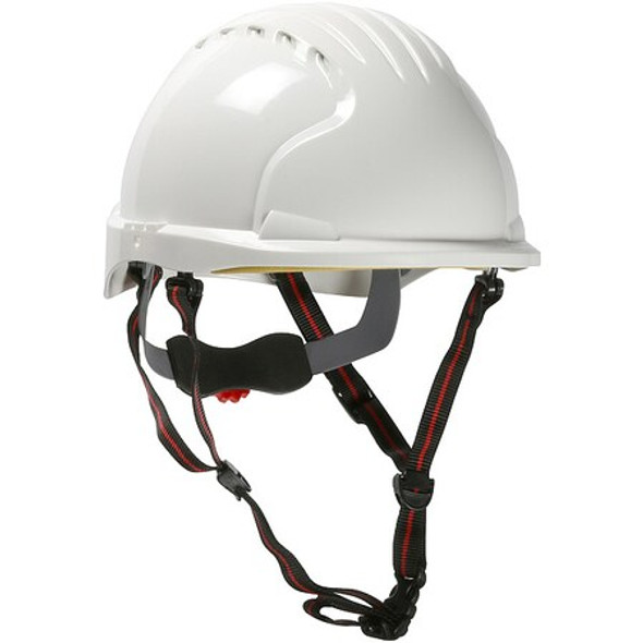 Safety Helmet, JSP, HDPE, 6 Point Ratchet, Type 1, Class E, Yellow