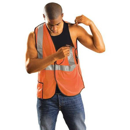 Occunomix Rain Jacket, Polyester, Class 3 R, Yellow, 3XL LUX-TJRE-Y3X