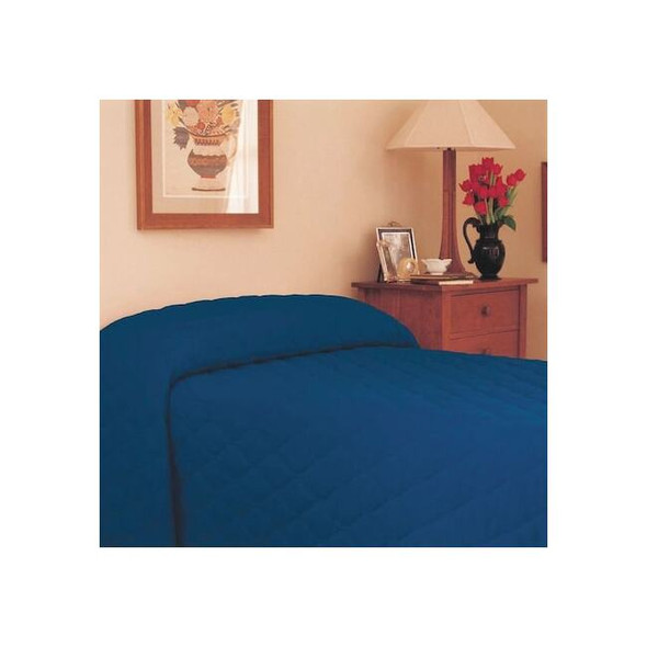 Martex Bedspread,116 in L,Navy MAINSPREAD NAVY