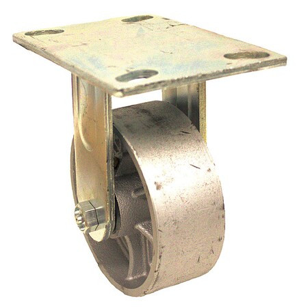 NSF-Listed Plate Caster,700 lb. Ld Rating,Roller