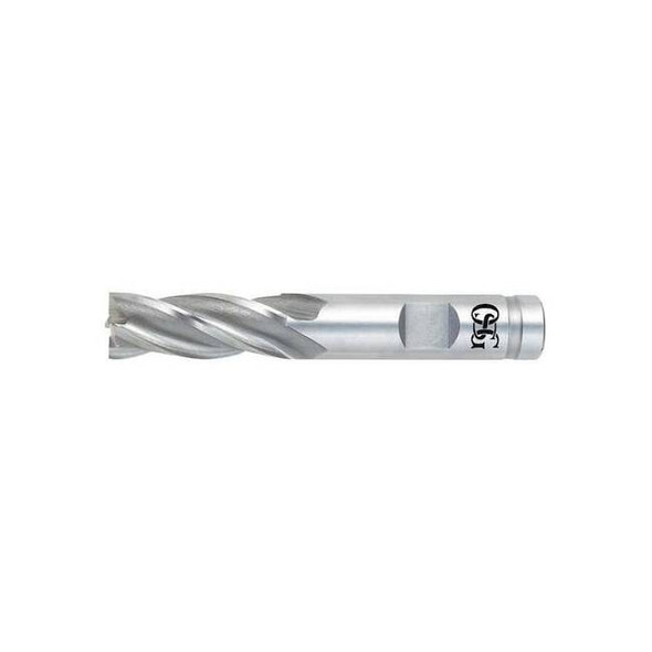 Osg End Mill,Co,TiN,1/8,4 FL,SGL Sq End,CC 5410105