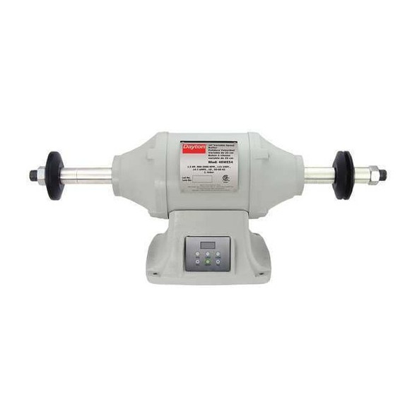 Dayton Bench Buffer,115V,Buffing/Polishing 48WE54