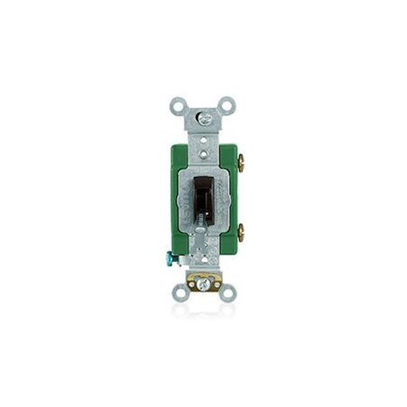 Leviton AC Quiet Switch,Brown,4.1 in H 3031-2L Leviton AC Quiet Switch,Brown,4.1 in H 3031-2L