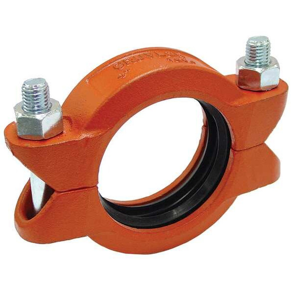 Gruvlok Coupling, Ductile Iron, 2 in, Class 150 390006540 Gruvlok Coupling, Ductile Iron, 2 in, Class 150 390006540
