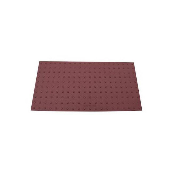 ADA Warning Pad Flexible Cement Red, 2 ft W x 4 ft L, 20 mm Thick