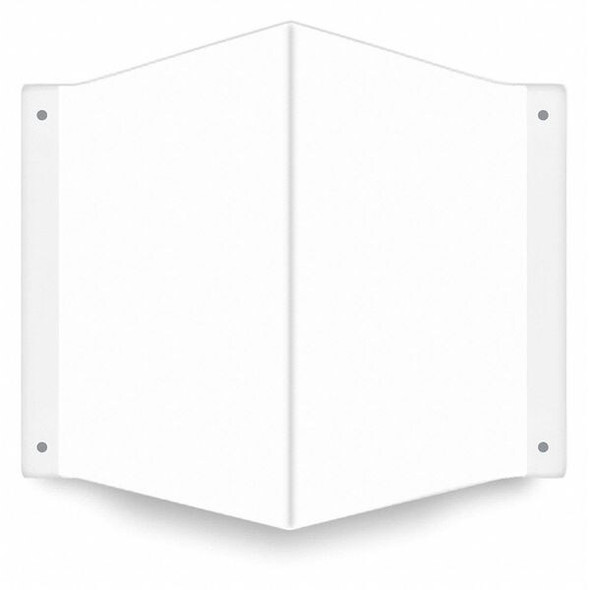 Condor , 14 in W x 12 in H, V-Shape Projection, PETG, 480Z86 480Z86