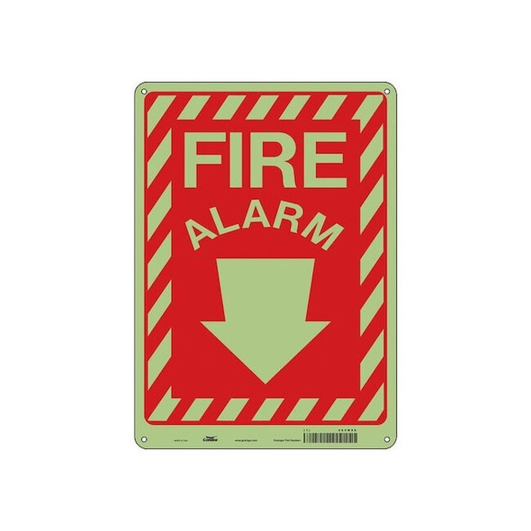Condor Safety Sign,3-1/2" Wx14" H,0.010" Thick 465N86