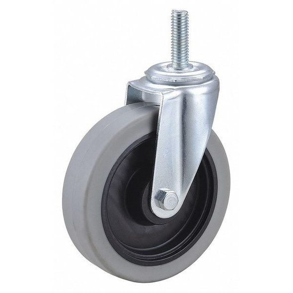 Manufacturer Varies Swivel Stem Caster,TPR,5 in.,325 lb. 32J892