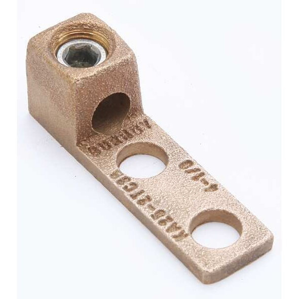 Burndy MechConn,Copper,3/8 in,Hex KA252TC38 Burndy MechConn,Copper,3/8 in,Hex KA252TC38