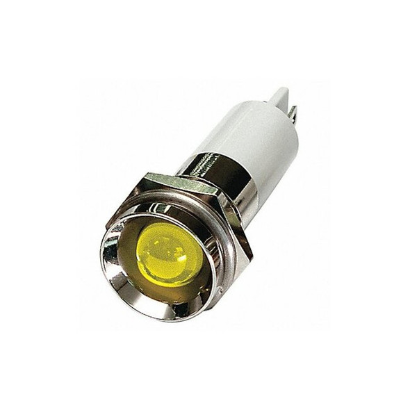 Manufacturer Varies Protrude Indicator Light,Yellow,24VDC 24M122