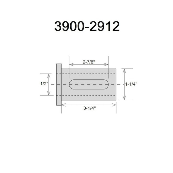 Hhip Od-1/2" Id C Type Tool Holder Bushing 1- 3900-2912