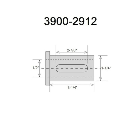 Hhip Od-1-2" Id C Type Tool Holder Bushing 1- 3900-2912