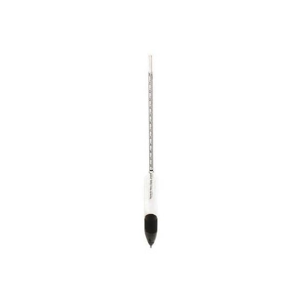 Vee Gee Hydrometer,Baume Scale,Glass,305mm L 6609-2