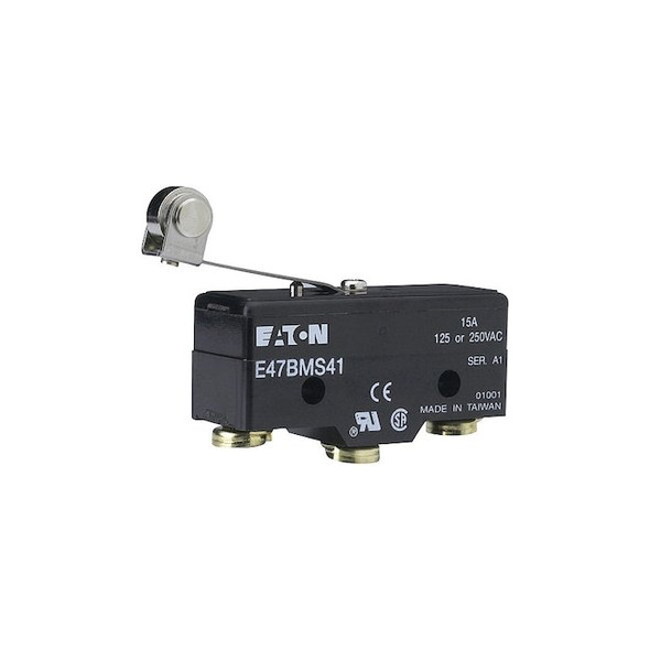 Eaton Snap Action Switch,Thermoplastic,Nylon E47BMS41