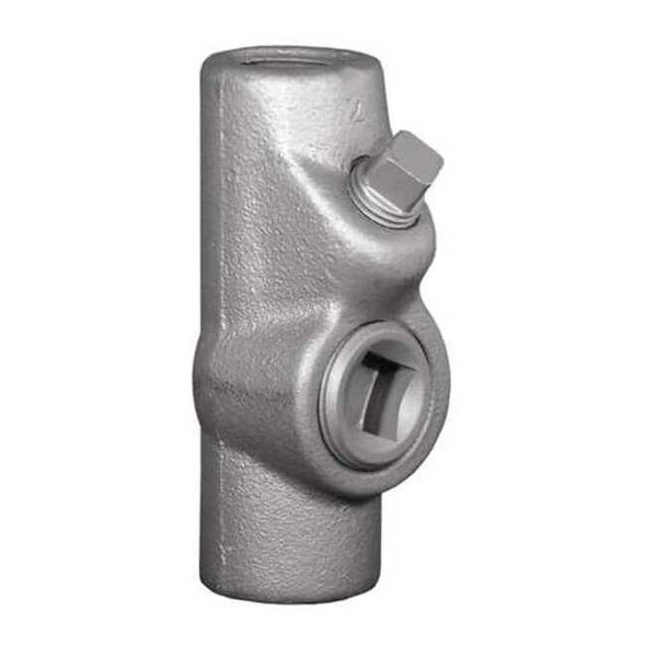 IMC Sealing, 1/2 in, Threaded, Iron, Powder Coated, Silver