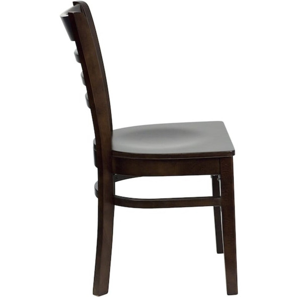 Hercules Restaurant Chair, 17-1-4 in W 20" L 33-3-4" H  XU-DGW0005LAD-WAL-GG