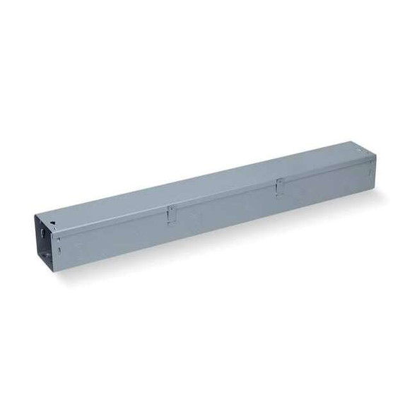 Square D Straight Section Wireway, 1 Rating, Steel, Powder Coated LDB410KO