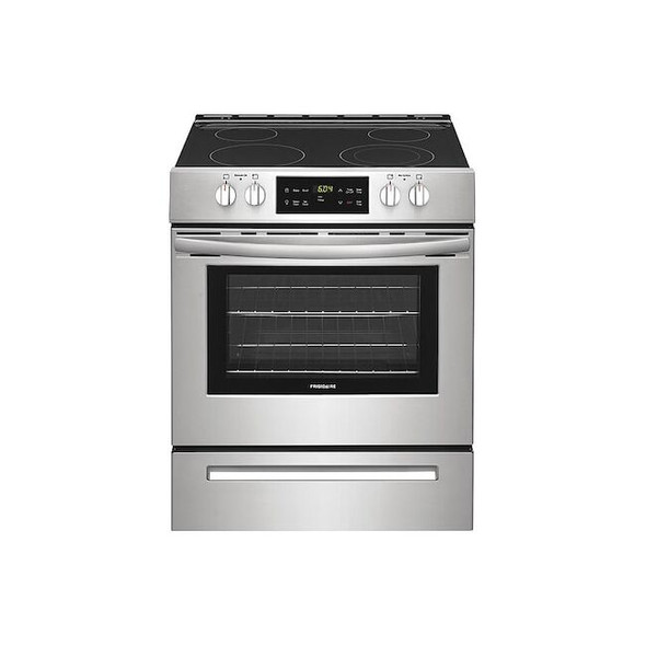 Frigidaire Electric Range,Silver,36 3/8" H FCFE3062AS