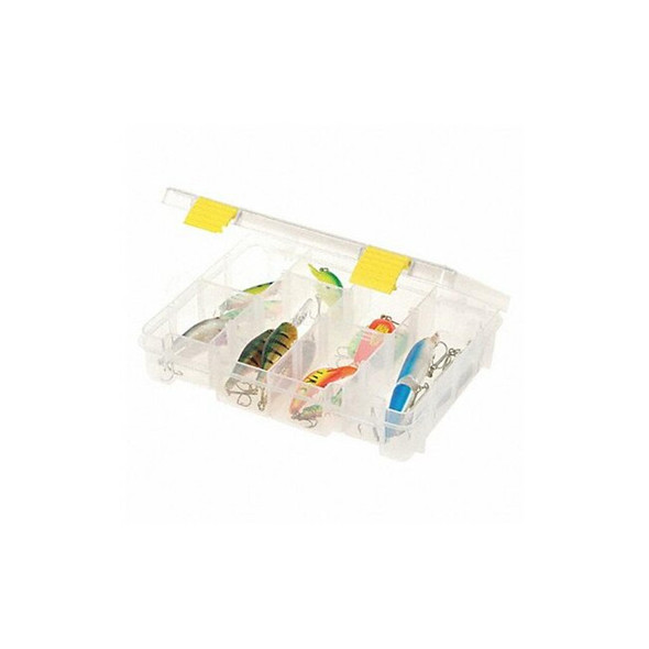 Adjustable Compartment Box with 4 to 16 compartments, Plastic, 2 in H x 7 in W