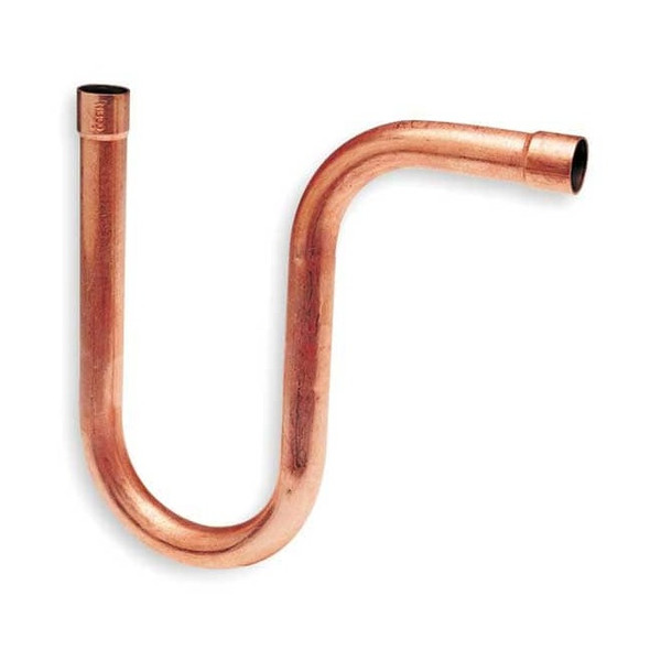 Nibco Suction Line P-Trap,Wrot Copper,C x C 698 11/4