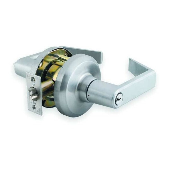 Dormakaba Lever Lockset,Mechanical,Entrance,Grd. 1 QCL150E626S4478SSCKD