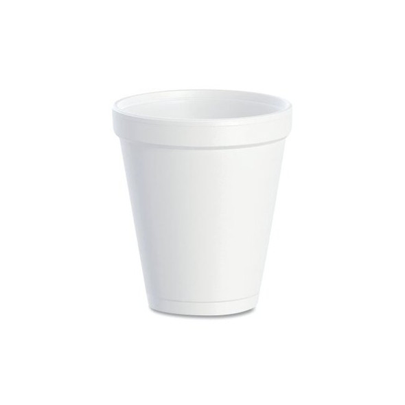 Foam Cup, 8 oz, White