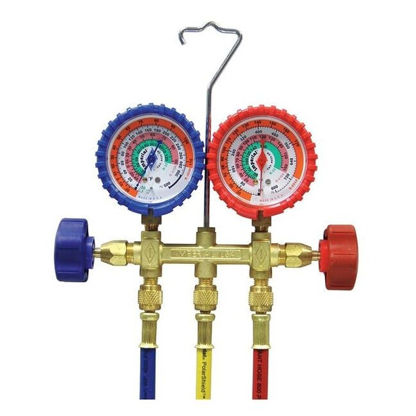 Imperial Mechanical Manifold Gauge Set,2-Valve 443-C