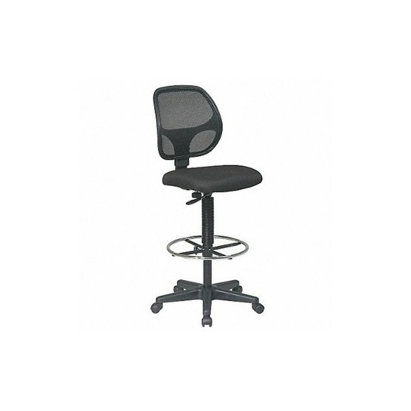 Office Star Fabric Drafting Chair, Black DC2990-231