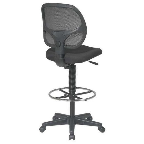 Office Star Fabric Drafting Chair, Black DC2990-231