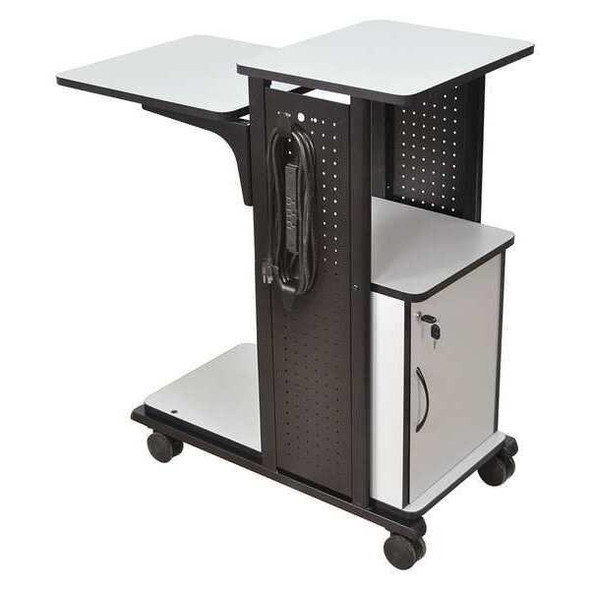 Luxor 40" Presentation Station with Cabinet and Electric WPS4CE