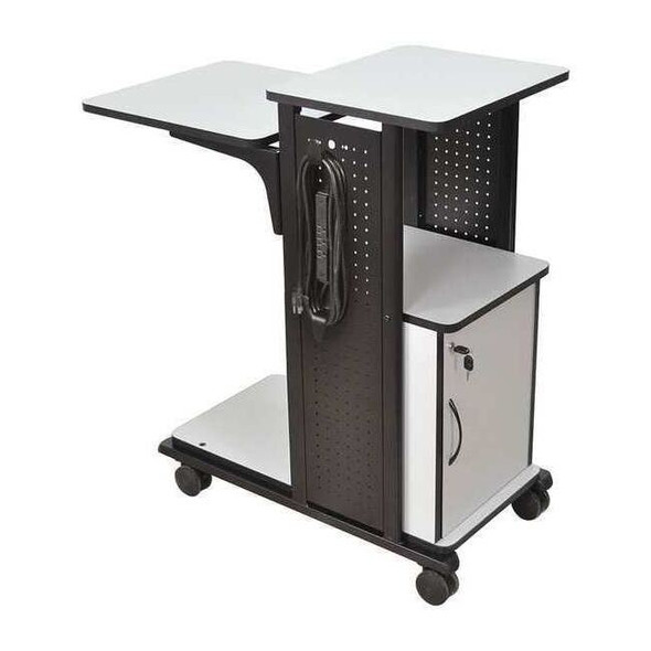 Luxor 40" Presentation Station with Cabinet and Electric WPS4CE