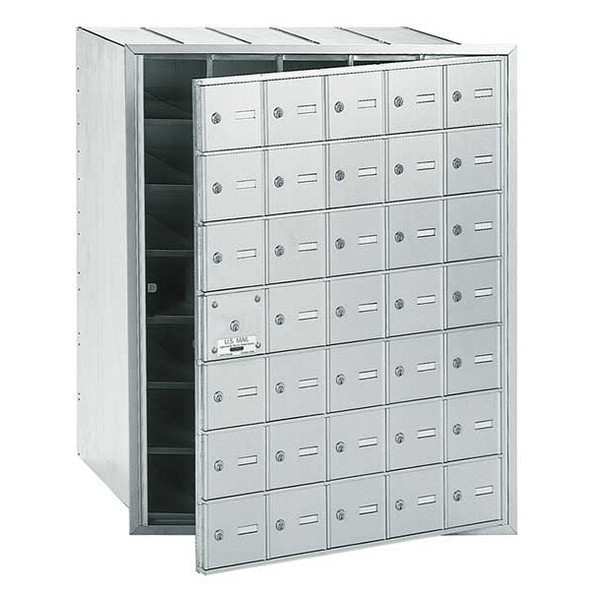Salsbury Industries Standard Mailbox,4B,35 Doors 3635AFU