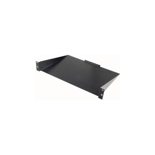 Video Mount Products Rack Shelf,For Racks,Steel,Black ERS1